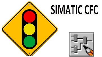 Traffic light with WinCC graphic in SIMATIC CFC | SIEMENS PCS7 - STEP 7