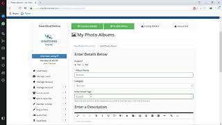 Celebrity Uploading pictures to your Smartfind Online page Wealth
