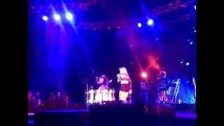 Ellie Goulding performing Goodness Gracious at We The Fest 2014 Jakarta