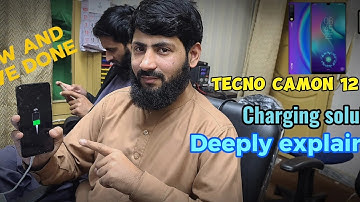 Tecno camon 12 air .charging solution. for contact 03149308243