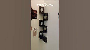 Amazon Product Review - Furniture Cafe Engineered Wood Zigzag Corner Wall Mount Shelf