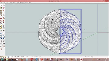 Mystical Twisted Torus In SketchUp / Make Your Own Design