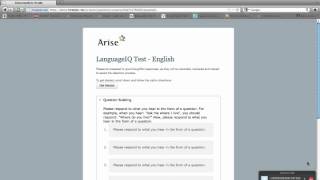 Arise LanguageIQ Intro 120321 screenshot 2