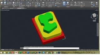 CAD CAM TUTORIAL EXERCISE 9 IN HINDI BY VCE, AUTODESK AUTOCAD,2D TO 3D