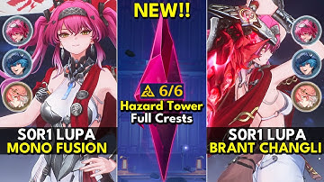 S0R1 Lupa Mono Fusion | ToA Hazard Tower 6 Crests | Wuthering Waves 2.4