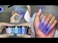 COLOUR CHANGING POLYGEL NAILS | MIXING DIP POWDER INTO POLYGEL USING BORNPRETTY