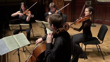 Castalian Quartet - Beethoven String Quartet in E minor, Op. 59 No. 2, 
