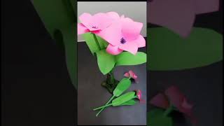 Beautiful Paper Sticky Gift Flower | Easy Room Decoration Ideas | Paper craft | Easy DIY Crafts