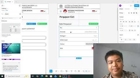 Tugas Laporan Re-desain Pengajuan Cuti di Siakad. UI/UX UTS di Semester 1