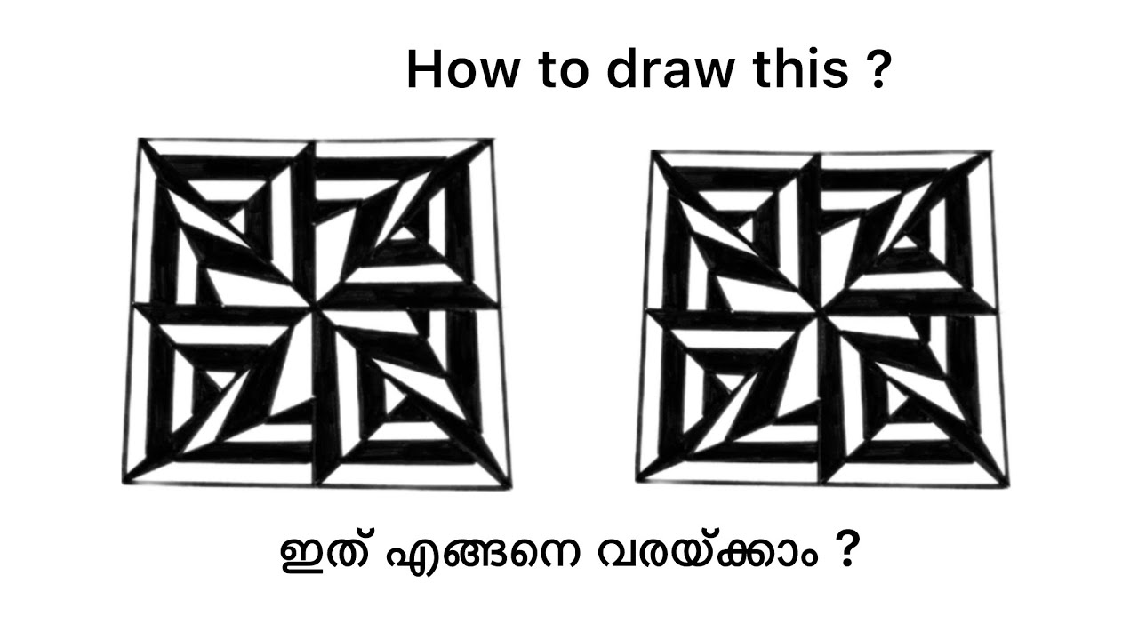 Geometry drawing tutorial #geometry #art #drawing - YouTube