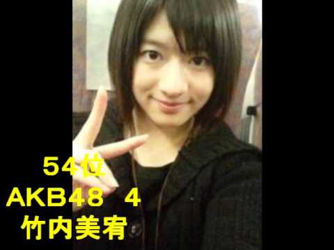 AKB 第４回選抜総選挙　個人予想 ６４～４９