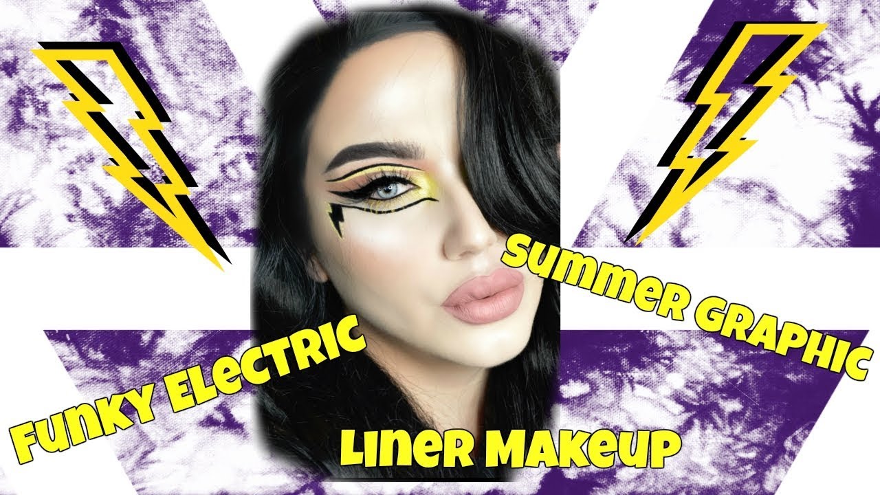Electric Graphic Summer Liner Makeup