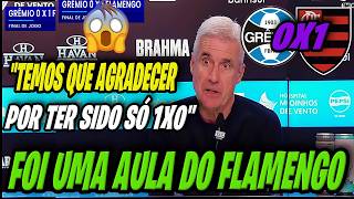 ASSUSTADO TECNICO RIVAL LUÍS CASTRO SE RENDEU AO FLAMENGO
