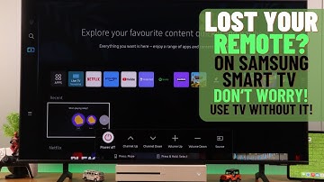 How To Use Samsung Smart TV Without Remote! [Turn ON/OFF/Volume Up/Down]