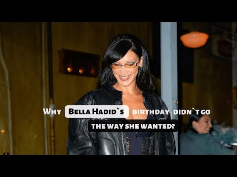 What surprise was waiting for Bella Hadid on her 26th birthday? #bellahadid #gigihadid #birthday