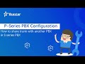 How to share Trunk with another PBX in S-series PBX