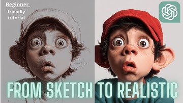 From Sketch to Realistic Art with ChatGPT | Turn Drawings into Stunning AI Images