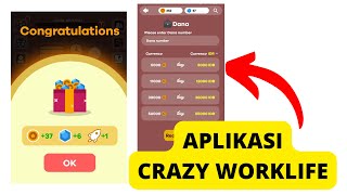 Belum Viral!!! Aplikasi Crazy WorkLife Penghasil Saldo Dana Terbaru 2022 screenshot 4