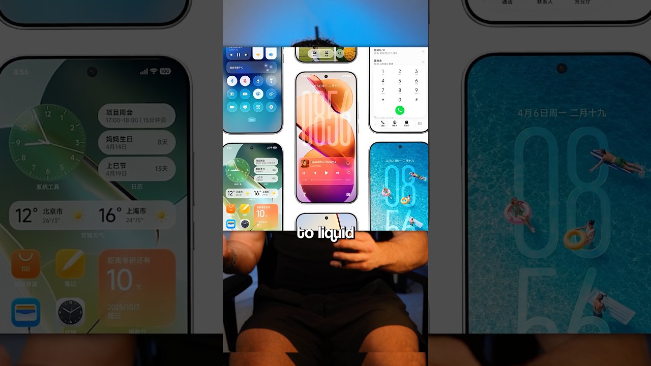 Xiaomi’s New Update is literally just IOS At This Point 😭😭