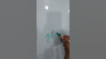 glow in cursive #learnwithnavshi #shorts #ytshorts #glow #cursive