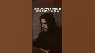 Send WhatsApp Message using Python Code 💻 #viralshorts #shorts #pythonprogramming #coding #python