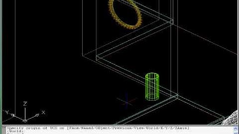 Free AutoCAD Tutorial - AutoLisp to build a 3D Show House 13/18 - for AutoCAD all Version