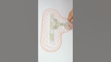 Relax and Enjoy the Beauty of Spirograph #asmr #art #spirograph #shorts #2025 #satisfyingart #usa