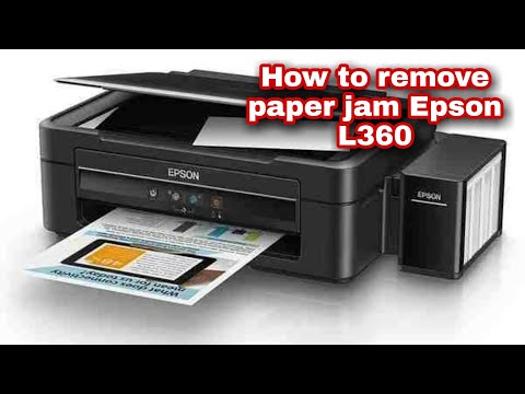paper jam epson l360