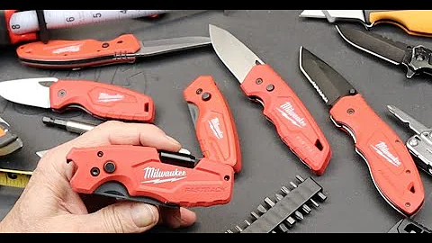 Milwaukee's Best? The 48-22-1505 Utility Knife with Bit Driver. EDC meets Shop Tool for the win.