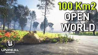 How to Create a MASSIVE Open World Landscape (100 km2 map) - Unreal Engine 5 Tutorial screenshot 2