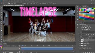 TWICE - Feel Special - Dance Practice with Scribble Effect [Drawing Timelapse] screenshot 3