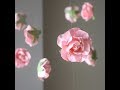 DIY Hanging Flower Garland | Cheap & Easy Wedding Decorations | Wedding Flower Backdrop Wall