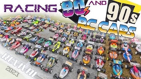 VINTAGE RC BUGGY RACING - REVIVAL 23 Oswestry