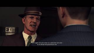 L A noire Different outcomes and bad endings.
