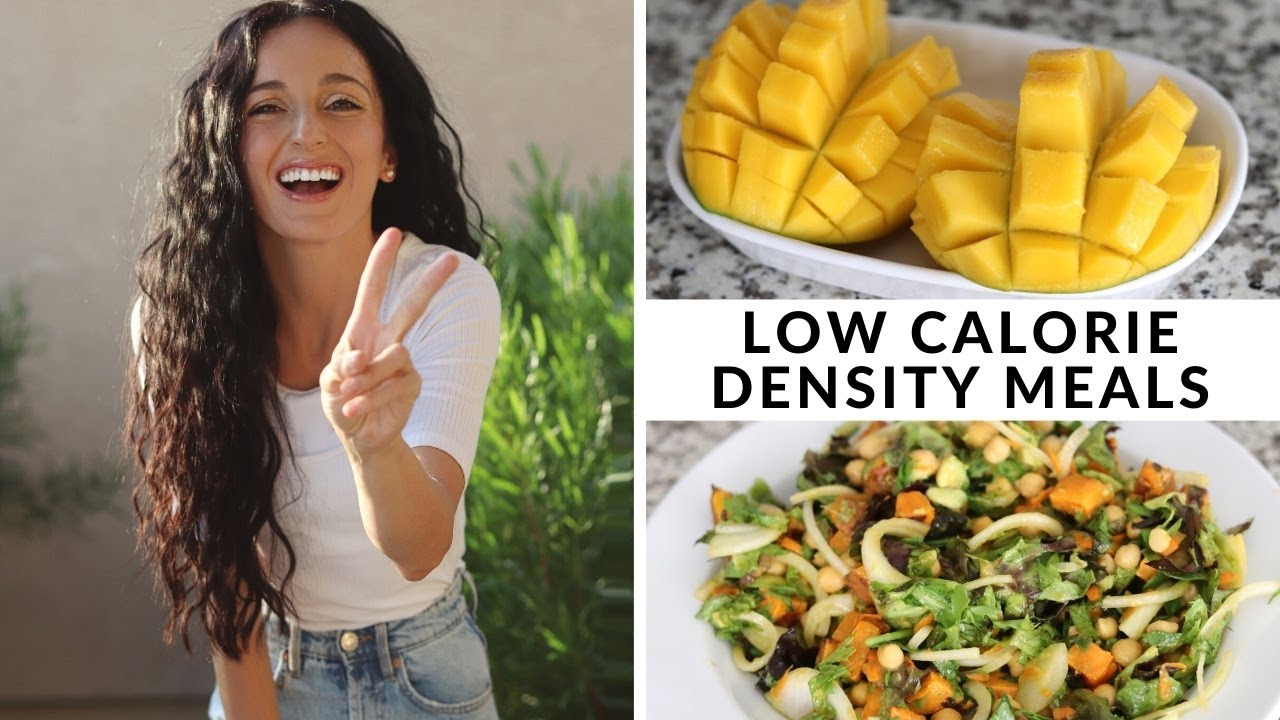 EASY LOW CALORIE DENSITY MEALS FOR WEIGHT LOSS ♥ What I Ate Today - YouTube