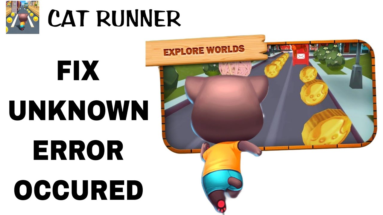 Cat Computer System Error How To Fix And Solve Unknown Error Occured On Cat Runner App | Final ...