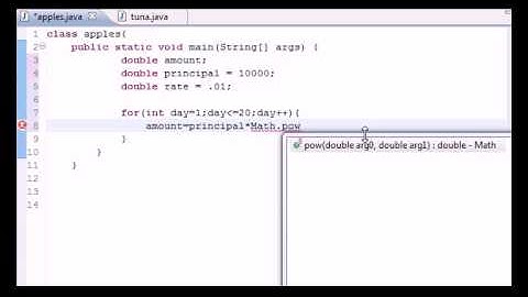 Java Programming Tutorial 23  Compound Interest Program