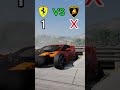 LAMBORGHINIIII VS FERRARII 🟥🟧