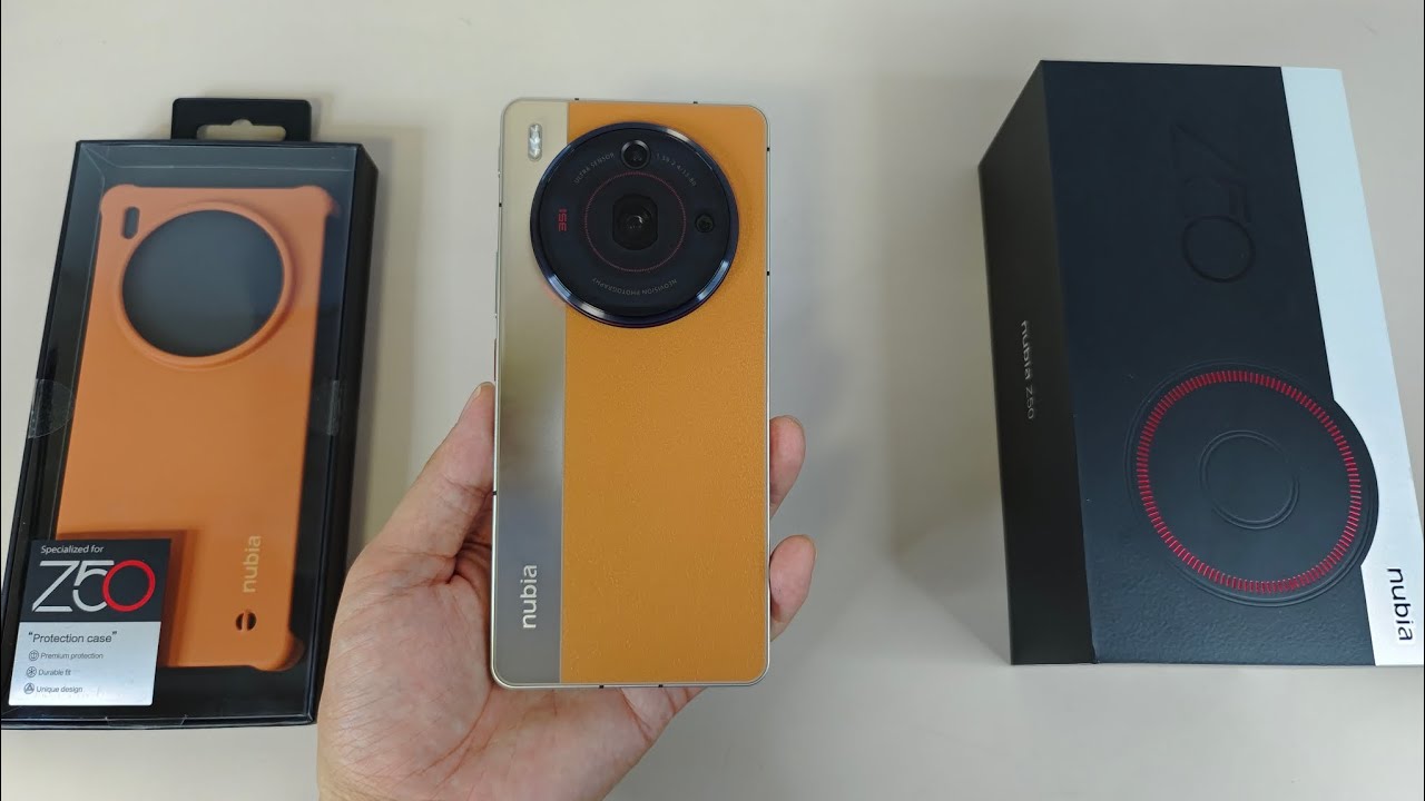 Nubia Z50s Pro 35mm Camera Quick Hands On Video. 