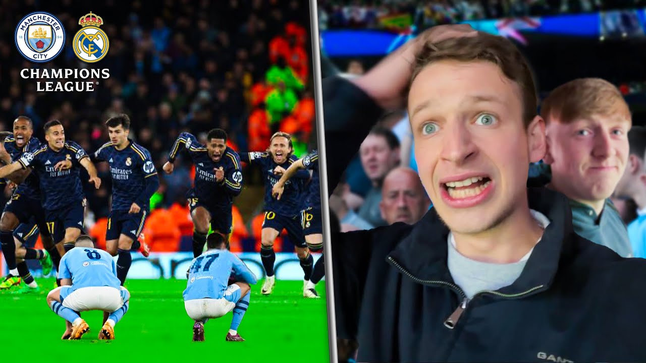 THE MOMENT MADRID KNOCK CITY OUT the CHAMPIONS LEAGUE