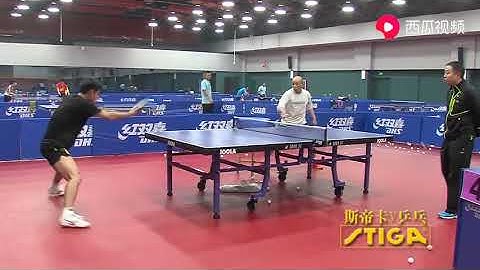 Zhang Jike Crazy Training! 😲