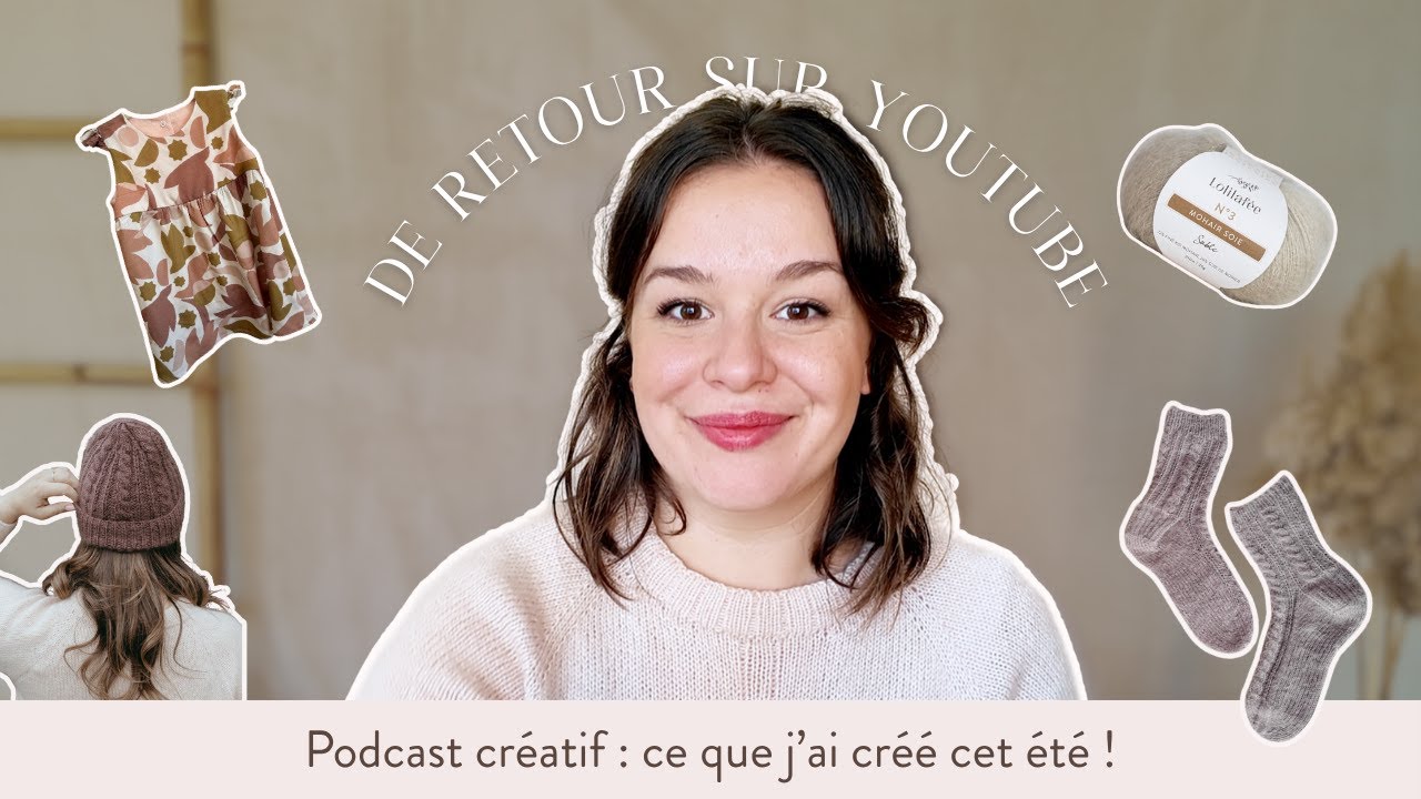Podcast créatif n°20 : de retour sur Youtube !