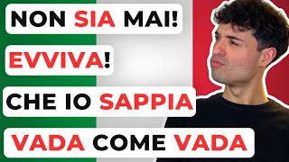 Come usare il CONGIUNTIVO nella conversazione di tutti i giorni in Italiano!