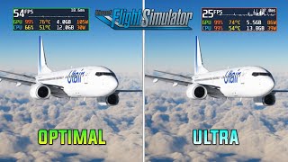 Microsoft Flight Simulator  All graphics settings Compared | Best settings ✈