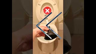 Reverse - How To Basic - DIY blocked toilet fix