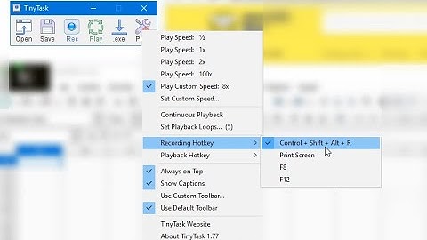 TinyTask: Grabar Macro en Windows y Automatizar Tareas