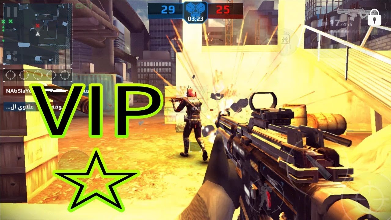 MODERN COMBAT 5! PARTIDA VIP☆ MOEDOR, ÚLTIMO BICO!! camera iphone 8 plus apk