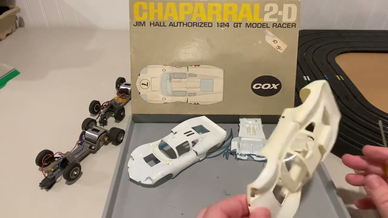 1/24 スロットカー COX CHAPARRAL TWO COX Chaparral Jim Hall Authorized – 1:24 Custom Racer Slot
