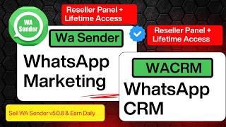WA Sender & WACRM Full Overview | WhatsApp Marketing Software, Bulk Messaging & Reseller Panel Guide screenshot 5