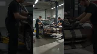ASMR Restoring a Abandoned 1996 Dodge Viper GTS | Full Restoration Timelapse #shorts #asmr